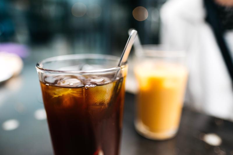 online barista training; iced coffee