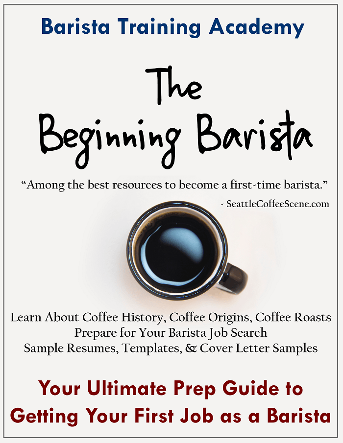 Barista Training Academy, Online Barista Training, beginning barista