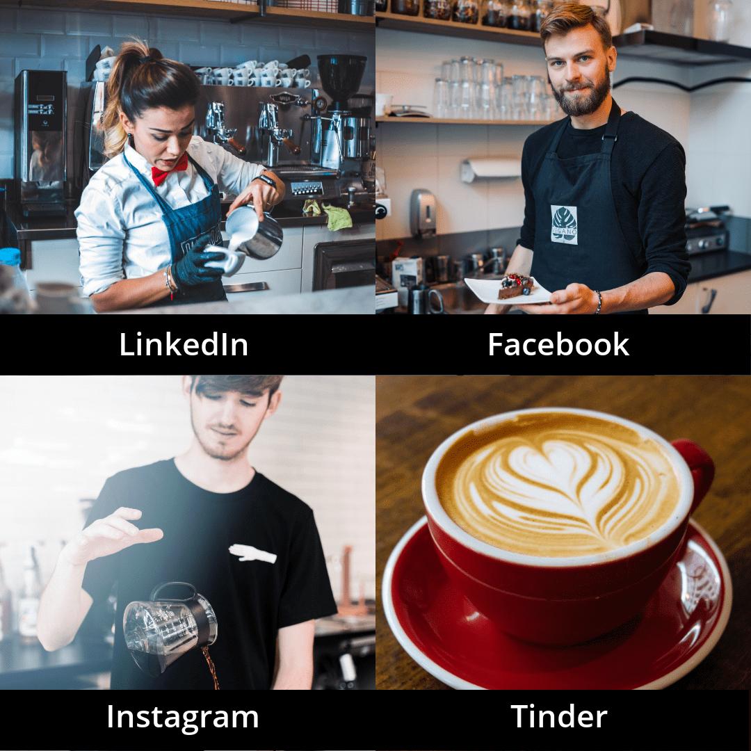 Barista for hire; promote yourself online as a barista